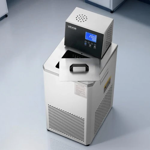 Koduva VEVOR laboratorinis aušintuvas-cirkuliatorius, -30 ℃–100 ℃, 6 l, vidinė ir išorinė dviguba cirkuliacija