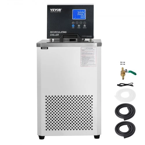 Koduva VEVOR laboratorinis cirkuliatorius, 6 l, -20 °C iki 100 °C, LCD ekranas, 304 nerūdijančio plieno vandens vonia