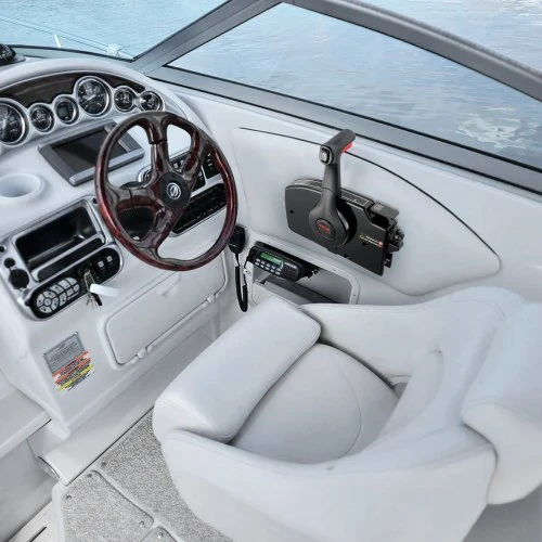 VEVOR Laivo droselio valdymo dėžė 881170A15, šoninis montavimas Mercury PT 2 taktų, Power Trim, 16,3 pėd. laidynas