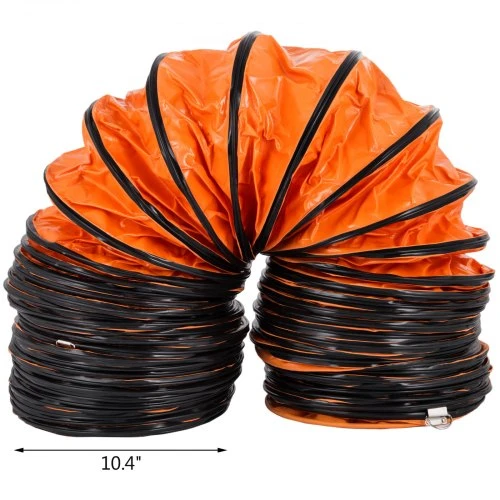 Ventiliatorius Koduva VEVOR lankstus PVC ortakis ventiliatoriui, 10 m, 300 mm skersmens