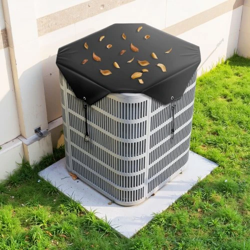 VEVOR Lauko oro kondicionieriaus dangtis 710 x 710 mm, juodas