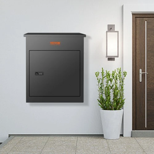 Koduva VEVOR lauko siuntų dėžė 17,3" x 13,8" x 22,8" su kodine spyna