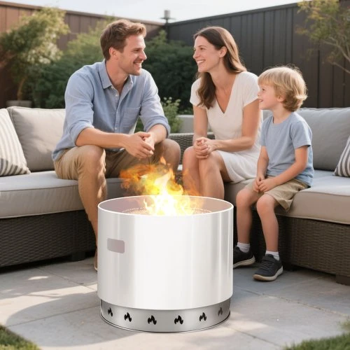 Koduva VEVOR laužavietės stovas Solo Stove Bonfire, 68,6 cm nerūdijančio plieno žiedas, skirtas Yukon 27 colių