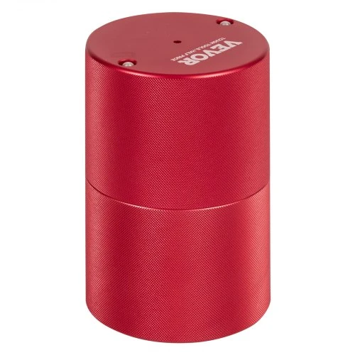 VEVOR Ledo rutulio presas 60 mm, 2,4 col., su žnyplėmis ir lašėjimo padėklu, raudonas