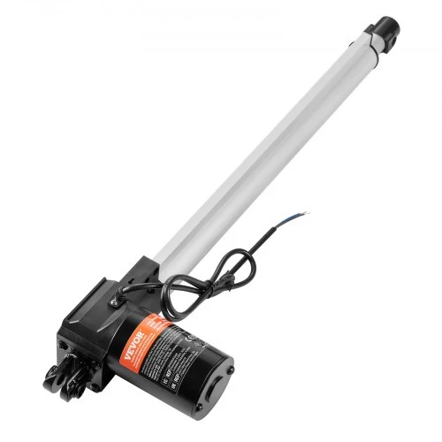 VEVOR Linijinis aktuatorius, 12 V, 40,6 cm, 6000 N, 5 mm/s, IP44