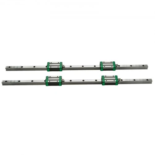 VEVOR Linijinis bėgelis ir guolių blokai, 3 vnt., HSR20, 1700 mm