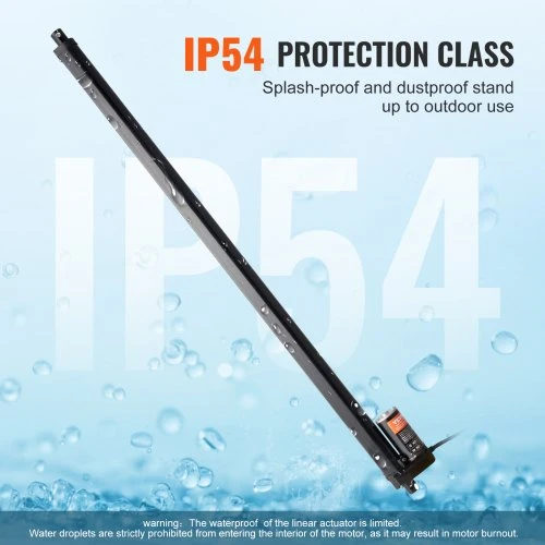 VEVOR Linijinis pavara 12 V, 50,8 cm, 1,4 cm/s, 1000 N, IP54