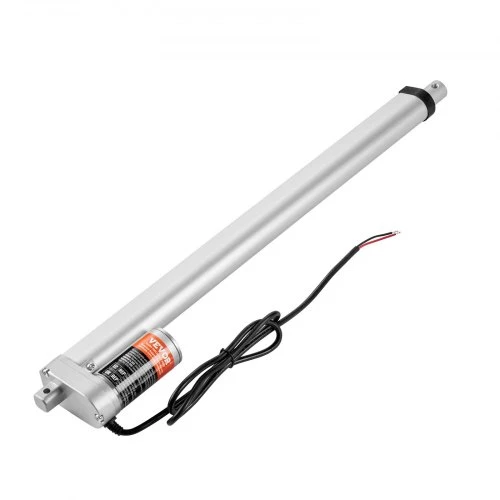 VEVOR Linijinis pavaros mechanizmas 12 V, 45,7 cm, 1500 N, 5 mm/s, IP54