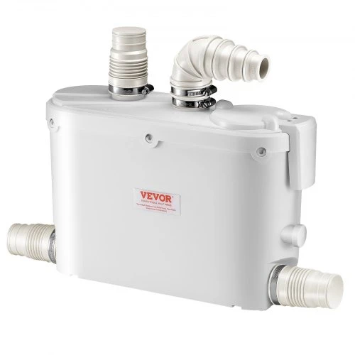 VEVOR Macerator pumpa FLO500-DE Pro, 500 W, 110 l/min, 8 m kėlimo aukštis
