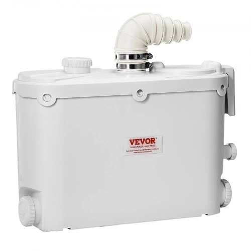 VEVOR Macerator pumpa FLO500-DE Pro, 500 W, 110 l/min, 8 m kėlimo aukštis