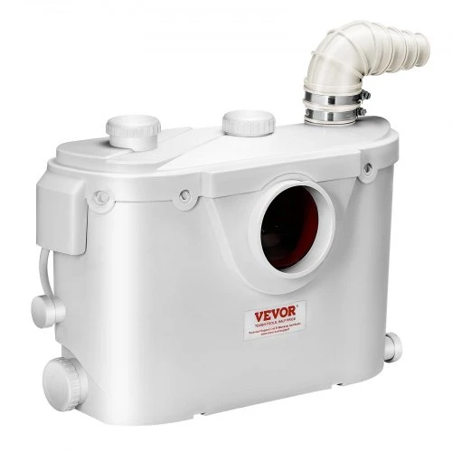 VEVOR Macerator siurblys FLO500-BE, 500 W, 110 l/min, 8 m pakėlimo aukštis