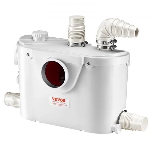 VEVOR Macerator siurblys FLO500-BE, 500 W, 110 l/min, 8 m pakėlimo aukštis