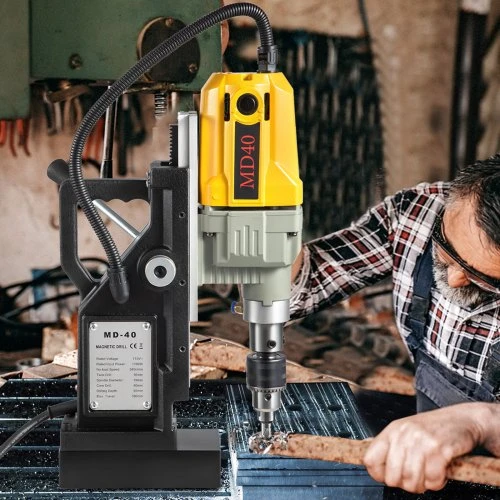 Koduva VEVOR magnetinis gręžtuvas VV-MD-UK12, 1100 W, 40 mm, 12 antgalių, 580 aps./min.