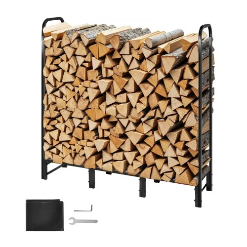 VEVOR Malkų stovas su vandeniui atspariu uždangalu, 1,22 m, 1/4 kordos, 400 lb