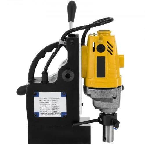 Koduva VEVOR MD40 magnetinis gręžimo stovas, 1100 W, 40 mm, 11 dalių HSS frezų rinkinys