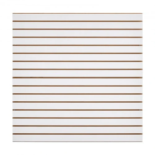 Koduva VEVOR MDF garažo slatwall paneliai, 4 x 4 ft, balti, modulinio dizaino