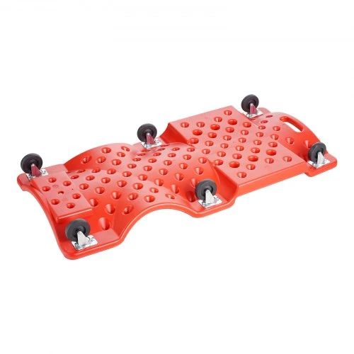 VEVOR Mechaniko plastikinis gultas, 1016 mm, 158,8kg, su paminkštinta galvos atrama ir 2 įrankių padėklais