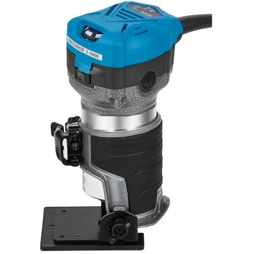 Koduva VEVOR medienos freza, 800 W, kintamas greitis, 30 000 aps./min., komplekte 6,4 mm ir 9,5 mm įvorės, 220 V