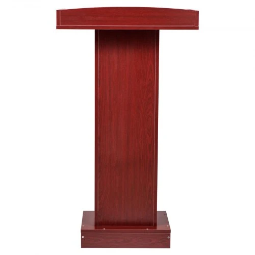 VEVOR Medinis podiumas, 1040 mm, pastatomas, su plačiu skaitymo paviršiumi ir lentyna
