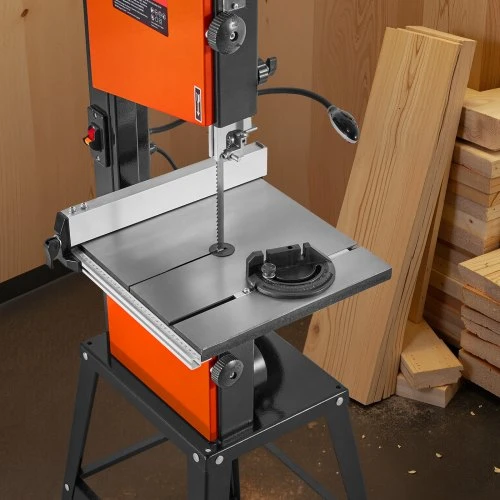 VEVOR Medžio apdirbimo juostinis pjūklas su stovu, 254 mm, 373 W, HBS250