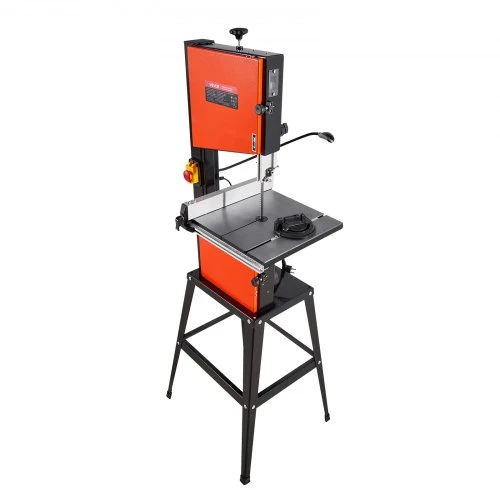 VEVOR Medžio apdirbimo juostinis pjūklas su stovu, 254 mm, 373 W, HBS250
