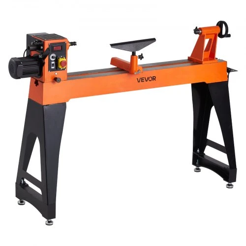 Koduva VEVOR medžio tekinimo staklės, 1100 W / 1,5 AG, 150–3200 aps./min., 406 x 1020 mm