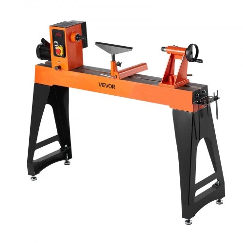 Koduva VEVOR medžio tekinimo staklės, 1500 W / 2 AG, kintamas greitis 0–3200 aps./min., 457 x 1020 mm