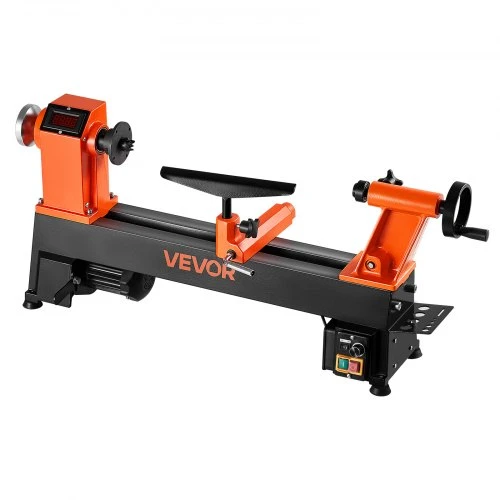 Koduva VEVOR medžio tekinimo staklės, 750 W / 1 AG, 150–3800 aps./min., 304 x 465 mm, stalviršinės
