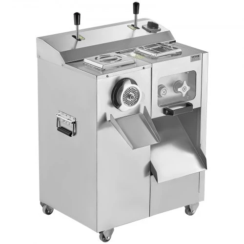 VEVOR Mėsmalė, 1100 W, 14 lbs/min, nerūdijantis plienas, JQ-7F