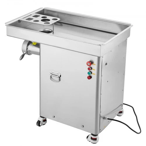 VEVOR Mėsmalė DJ-42, 36.7 lbs/min, 4000 W, sidabrinė, nerūdijantis plienas