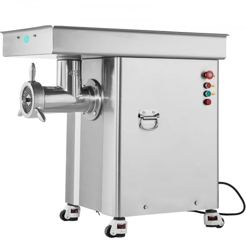 VEVOR Mėsmalė DJ-42, 36.7 lbs/min, 4000 W, sidabrinė, nerūdijantis plienas