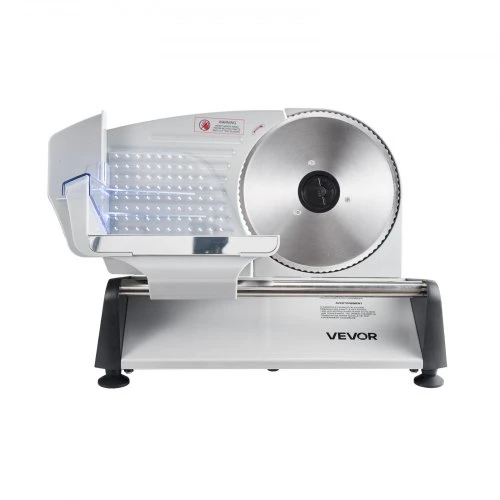 Koduva VEVOR mėsmalėms pjaustyklė, 200 W, pilka, 190 mm ašmenys