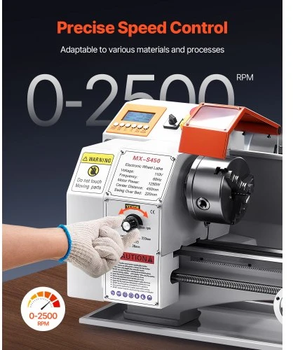 Koduva VEVOR metalinis tekinimo staklės, 1250 W