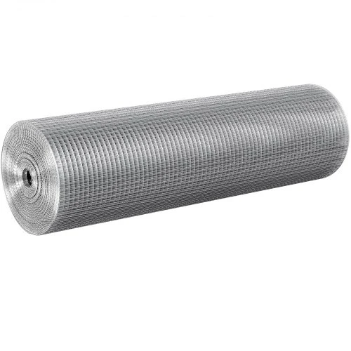 VEVOR Metalinis tinklas 1/2 col., 36 in x 100 ft, 19 gauge, cinkuotas