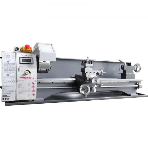 Koduva VEVOR metalo tekinimo staklės, 21,1 cm x 75 cm, 750 W, WM210V-L