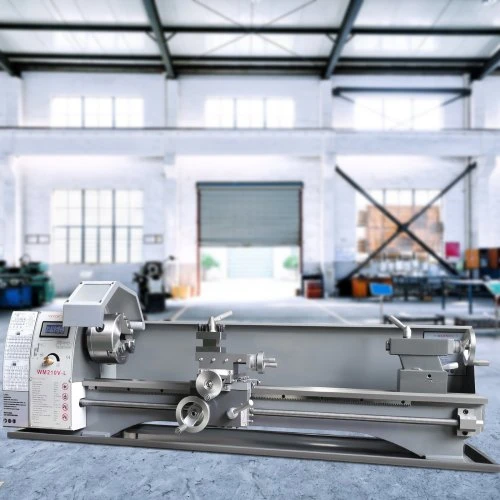Koduva VEVOR metalo tekinimo staklės, 21,1 cm x 75 cm, 750 W, WM210V-L