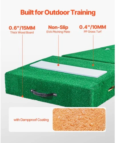 VEVOR Metimui skirtas kalnelis, nešiojamas, žalios spalvos, 68 x 31 x 78 cm