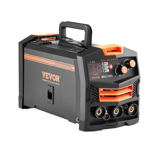 Koduva VEVOR MIG suvirinimo aparatas MIG130G, 130 A, 2 viename, 330 x 160 x 230 mm
