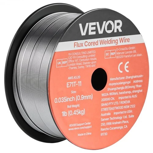 Koduva VEVOR MIG suvirinimo viela E71T-11, 0,9 mm, 0,45 kg, 2 ritiniai