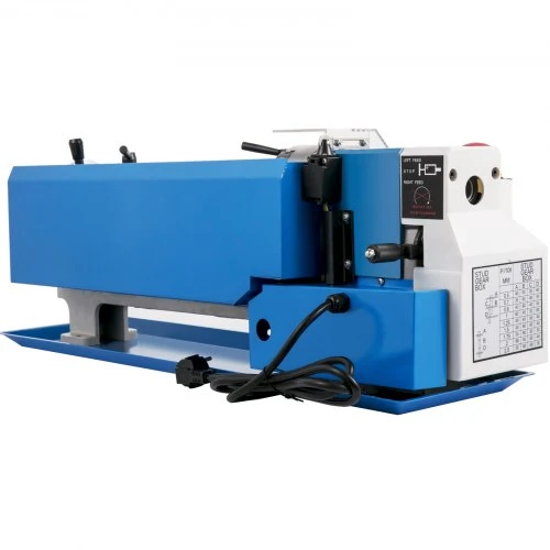 Koduva VEVOR mini metalo tekinimo staklės, 180 x 350 mm, 550W, kintamo greičio, 3 žandikaulių griebtuvas