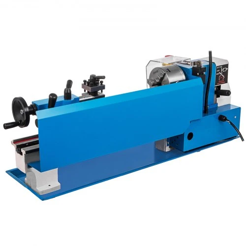 Koduva VEVOR mini metalo tekinimo staklės, 550 W, kintamo greičio, 50–2500 aps./min., 7x14 col.