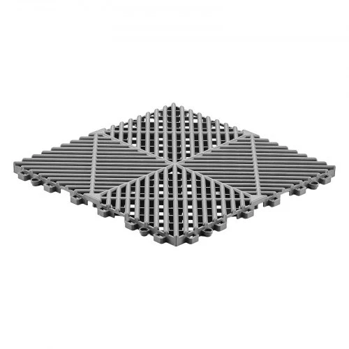 VEVOR Moduliniai drenažo kilimėliai, 310 x 310 mm, pilki, 50 vnt.