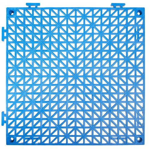 VEVOR Modulinis sujungiamas drenažinis kilimėlis, 55 vnt., 30 x 30 cm, mėlynas
