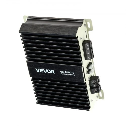 VEVOR Monoblokinis automobilio stiprintuvas, 400 W RMS, 1/2/4 Ω, 1 kanalo Class D