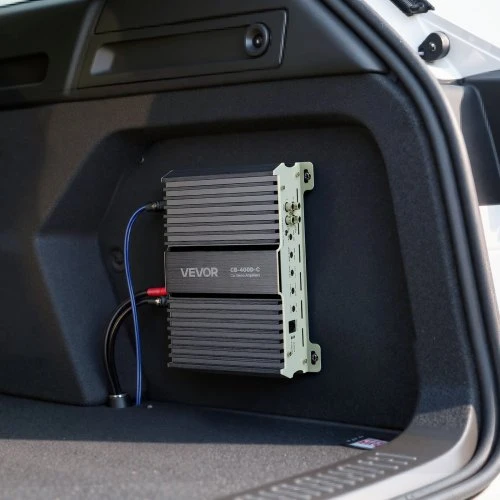 VEVOR Monoblokinis automobilio stiprintuvas, 400 W RMS, 1/2/4 Ω, 1 kanalo Class D