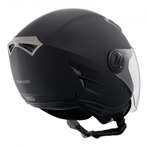 VEVOR Motociklininko šalmas, 3/4 tipo, ABS, su Bluetooth ryšiu, keičiamu lęšiu, dydis L, MD-202