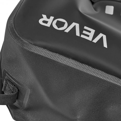 VEVOR Motociklo balandinės 28 l (14 l x 2), juodos