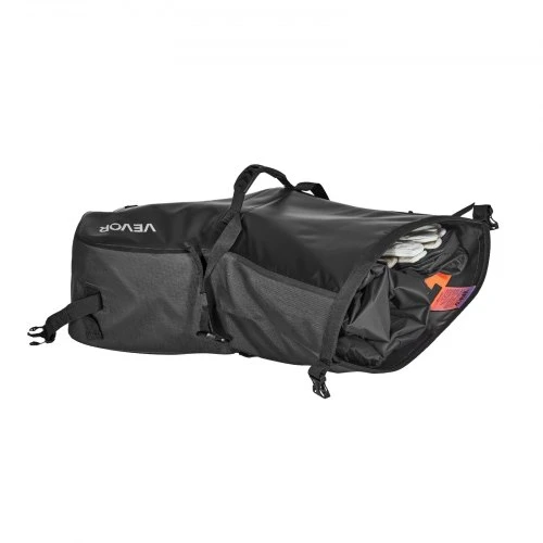 VEVOR Motociklo balandinės 28 l (14 l x 2), juodos