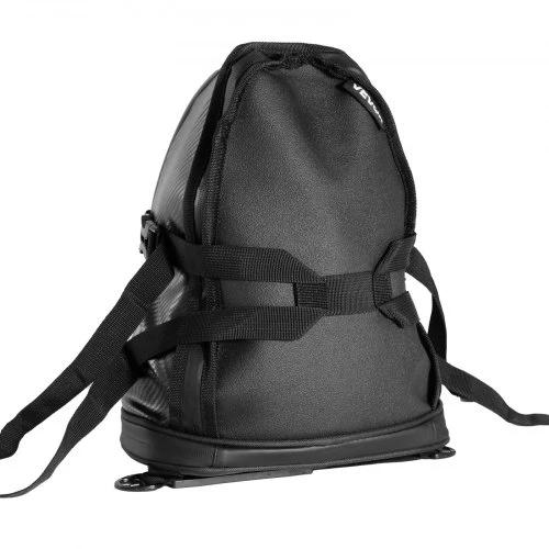 VEVOR Motociklo galinė krepšys, 10 l, su neperšlampamu lietaus užvalkalu, juodas
