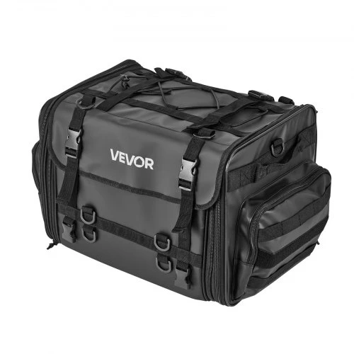 VEVOR Motociklo galinė tašė, 40–60 l, juoda